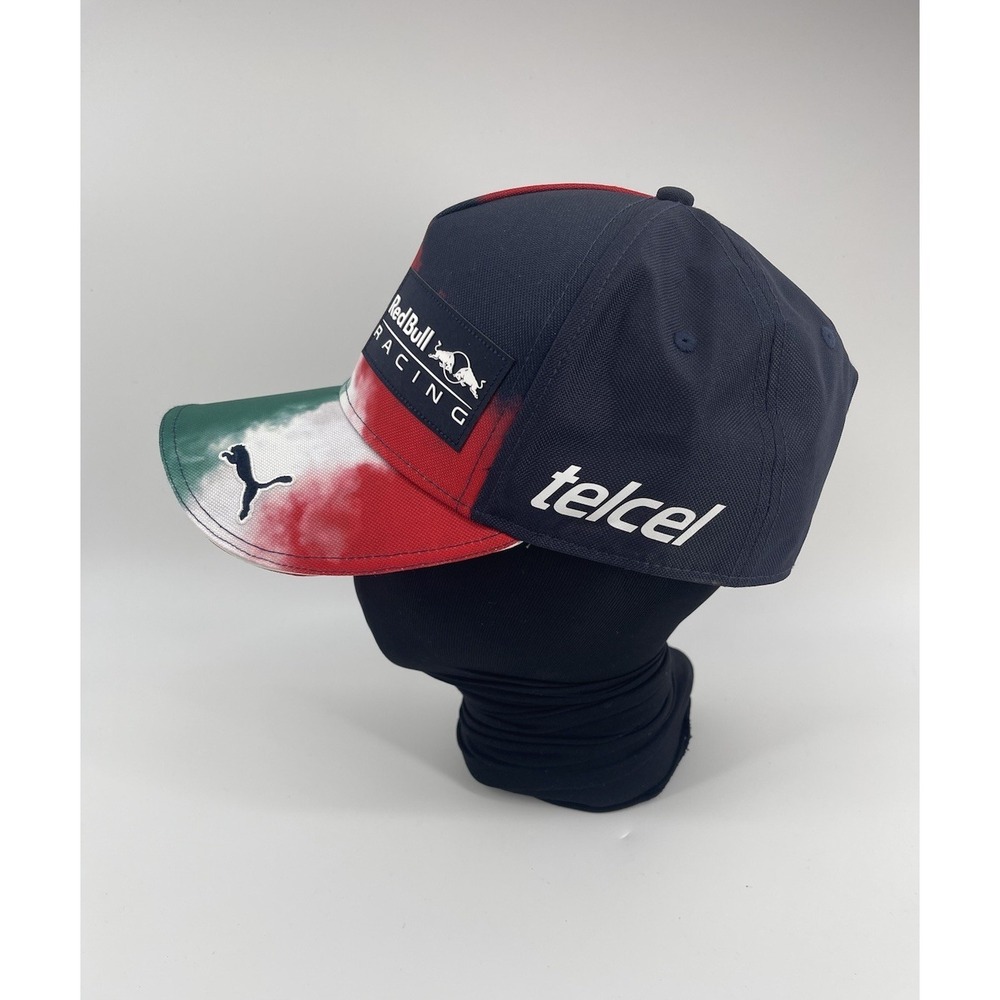 Puma Red Bull Racing Sergio Perez #11 Mexico GP Snapback Hat Cap Adult OSFA - Picture 3 of 9